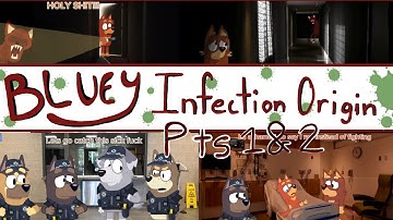 Bluey Infection Origin parts 1 & 2