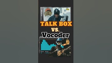 The difference between a #vocoder and a #talkbox #musicproductiontips