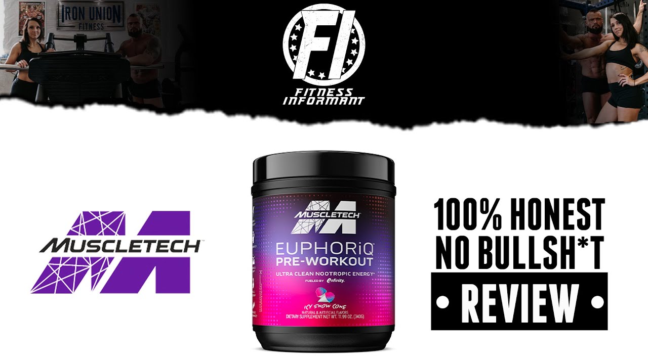 MuscleTech EUPHORiQ REVIEW Embracing Innovation Once Again in Pre