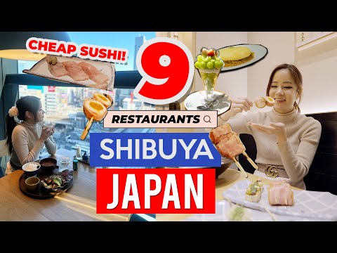 9 Restaurants you MUST TRY in SHIBUYA TOKYO Japan Travel Guide