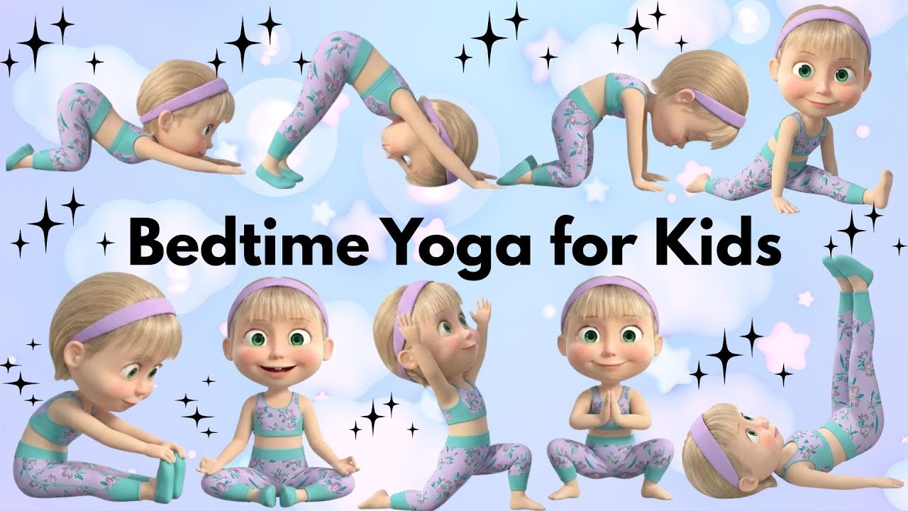 Bedtime Yoga for Kids | 30 Minute Calming Yoga Routine for Better Sleep