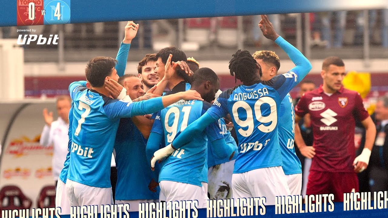 Gols e melhores momentos para Torino x Napoli pela Série A (0-4)