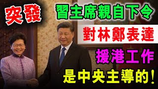 [字幕版] 習近平親自下令 對林鄭表達 援港工作 是中央主導的 ! / 格仔 大眼 郭政彤