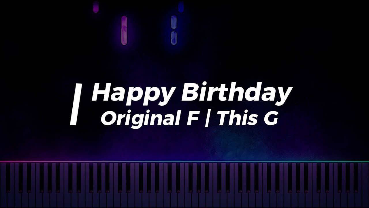 [PIANO TUTORIAL] Happy Birthday (Easy Key)