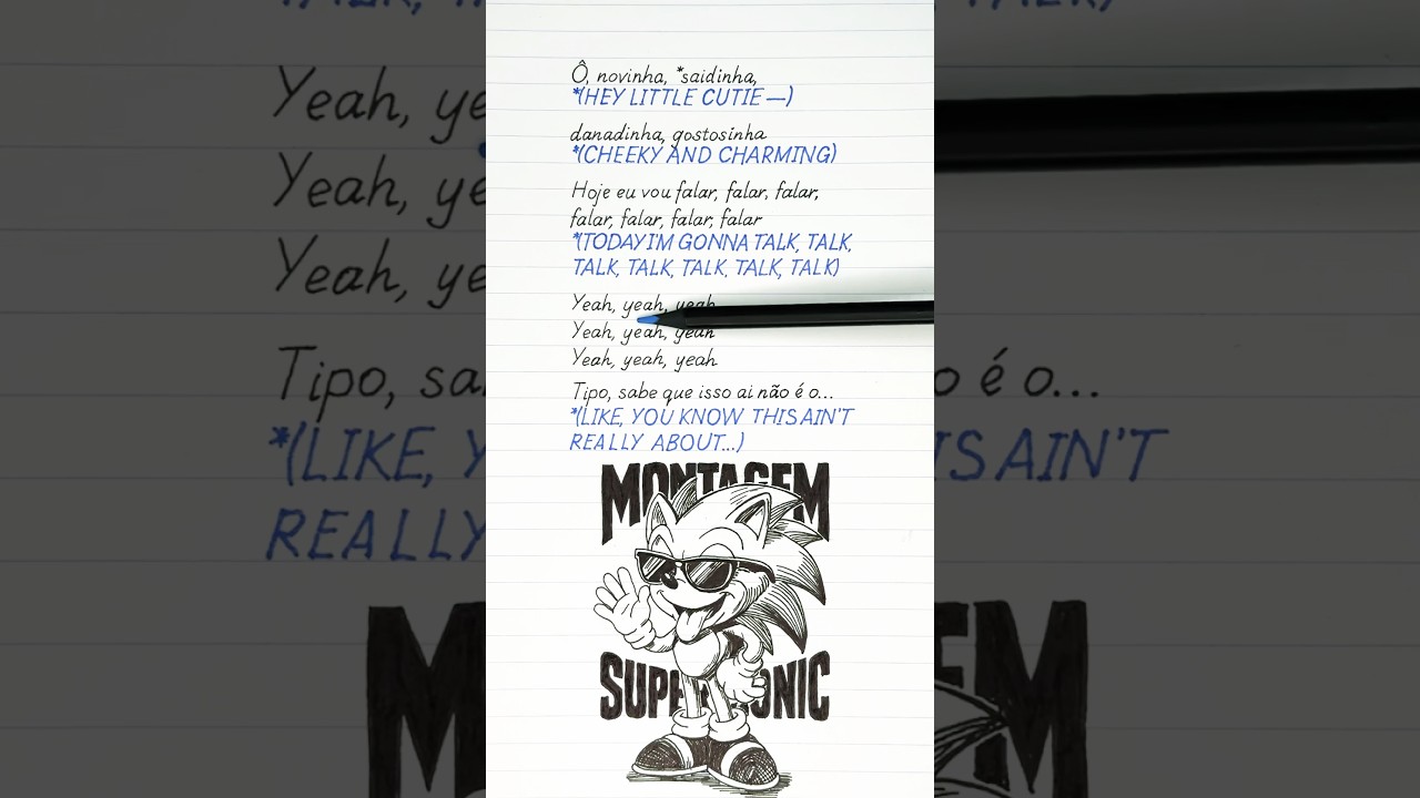 Watch ⚡️🦔 Montagem Supersonic – KHAOS, Jmilton (English Translation + Lyrics) Viral Funk on YouTube Watch ⚡️🦔 Montagem Supersonic – KHAOS, Jmilton (English Translation + Lyrics) Viral Funk on YouTube