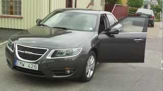 New Saab 9-5 Test drive