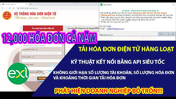 #ExTools - Phần mềm tải hóa đơn điện tử hàng loạt V2