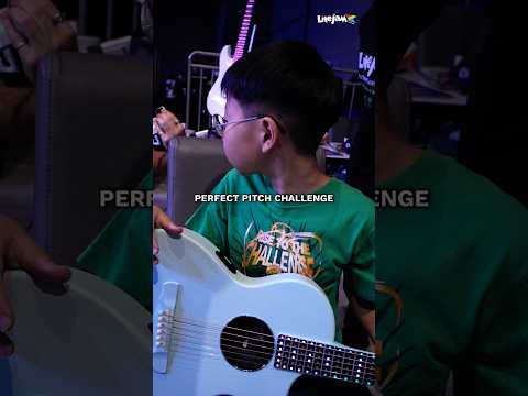 Perfect PITCH Challenge 🎸 on acoustic guitar, epic😧