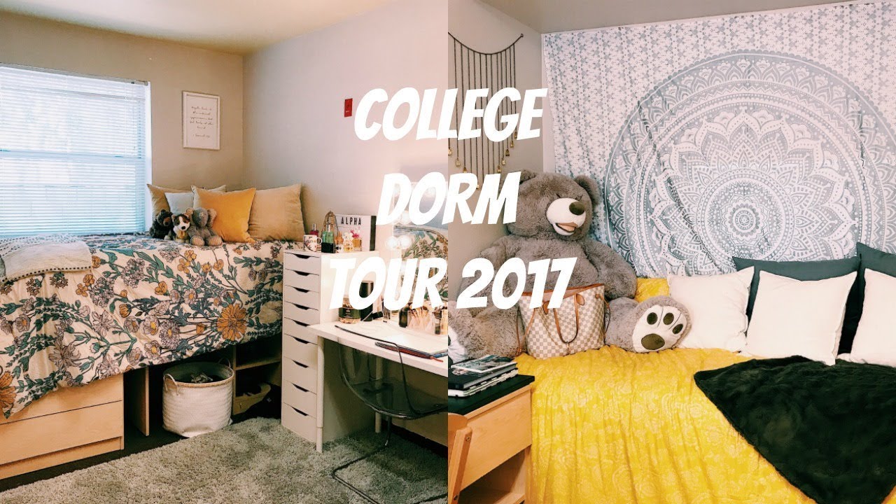 College Dorm Tour 2017 Youtube