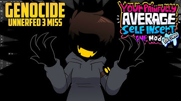 VS. Chris - Genocide Unnerfed 3 Misses - Your Painfully Average Self-Insert FNF Mod