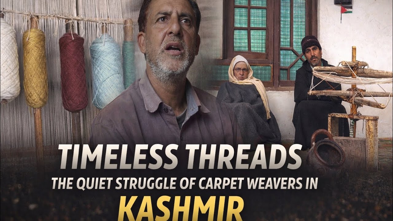 Timeless Threads: The Quiet Struggle of Carpet Weavers in Kashmir