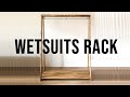 フィンスタンド付きウェットスーツラックをDIY