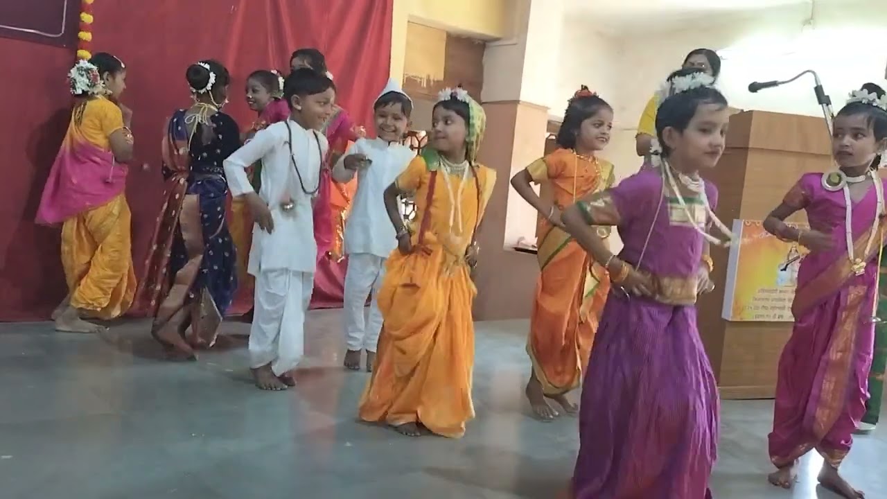 श्री विठ्ठलाचे भजन संकीर्तन जिजामाता जयंती 2026 इयत्ता पहिली चे विद्यार्थी 