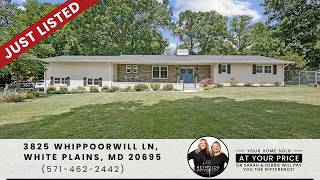 3825 Whippoorwill Ln, White Plains, MD 20695 | Home for Sale on 1.5 Acres