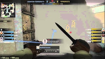 CS:GO - 2 v 5 YOLO No Kit Ninja Defuse