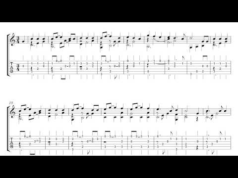 Molly Malone (Cockles and Mussels) - FREE Sheet Music & Tab Video
