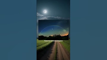 Fun Fact #2: Moonbow The Rare Night Rainbow You’ve Never Seen! 🌕🌈
