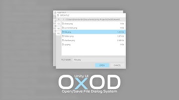 OxOD Open/Save File Dialog System - Store Promo