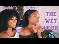 The Wet Look on THICK Type 4 Natural Hair | 1 Custard 2 Gels