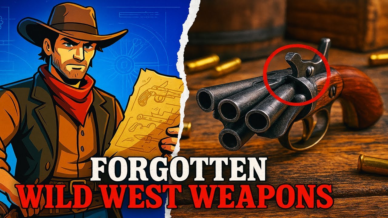 The 20 Strangest Wild West Weapons You Never Knew Existed!