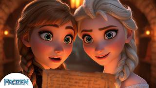 FROZEN : ANNA DISCOVERS ARENDELLE’S Secret Library #disney #frozen #viral #fyp