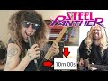 Making A STEEL PANTHER Song In 10 Minutes (Speedrun BATTLE)