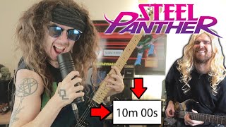 Making A STEEL PANTHER Song In 10 Minutes (Speedrun)