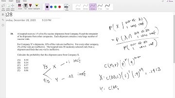 SOA Exam P Question 28 | Bernoulli