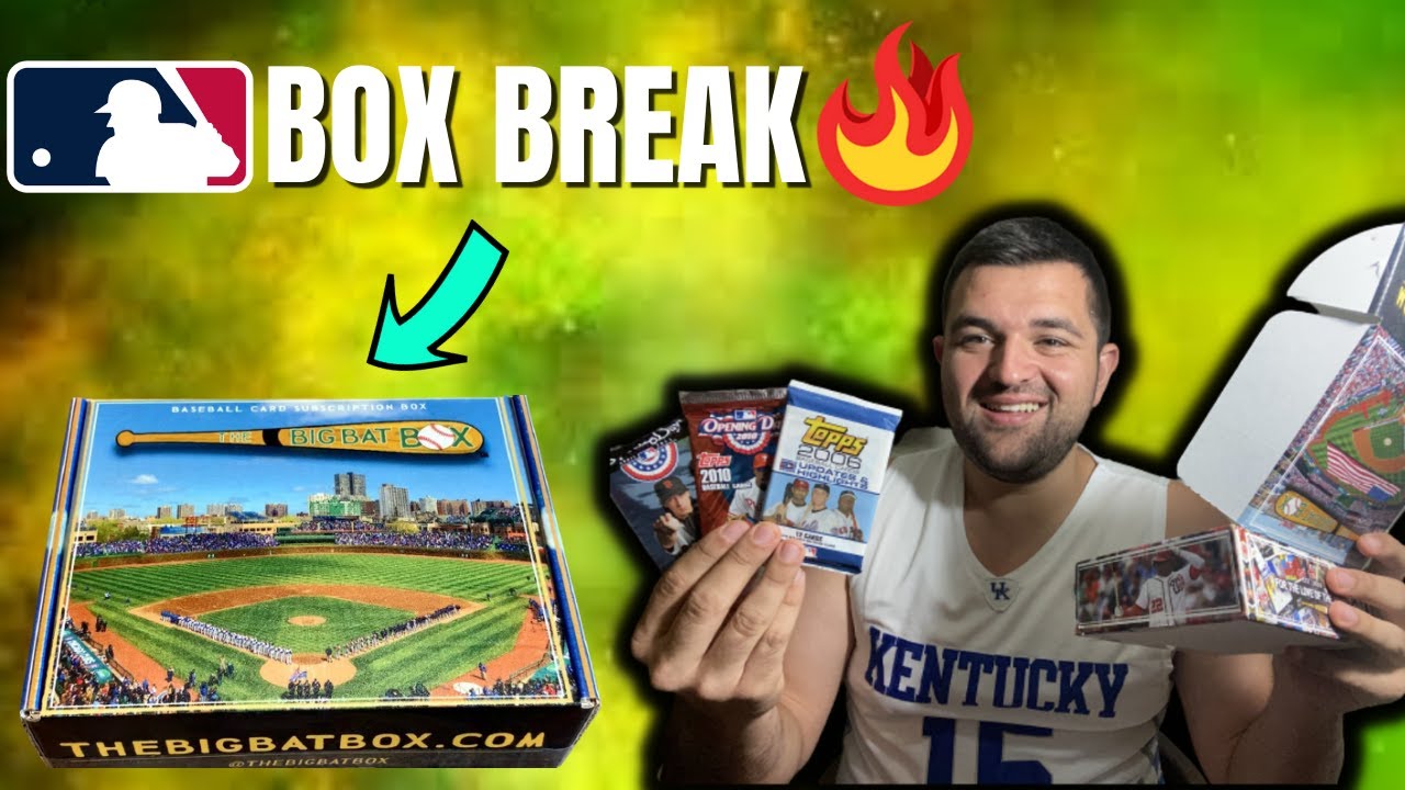 OPENING THE BIG BAT BOX? A $50 MLB SUBSCRIPTION BOX W/ PACKS & WAX | JULY 2021 BOX BREAK EDITION