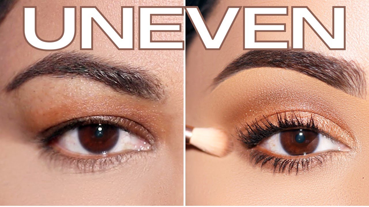 How To Create a Holiday Look on UNEVEN Eyes YouTube