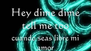 Mana Manda una señal (de amor) Con letra en la pantalla chords