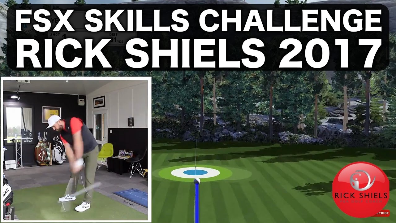 GOLF SKILLS CHALLENGE 2017 RICK SHIELS YouTube