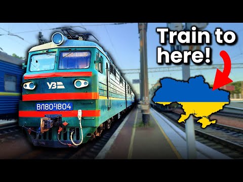 I rode Ukrainian Railways to Eastern Ukraine...