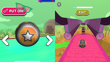 Going Balls Speedrun Challenge Vs Reverse Balls Speedrun Walkthrough Gameplay