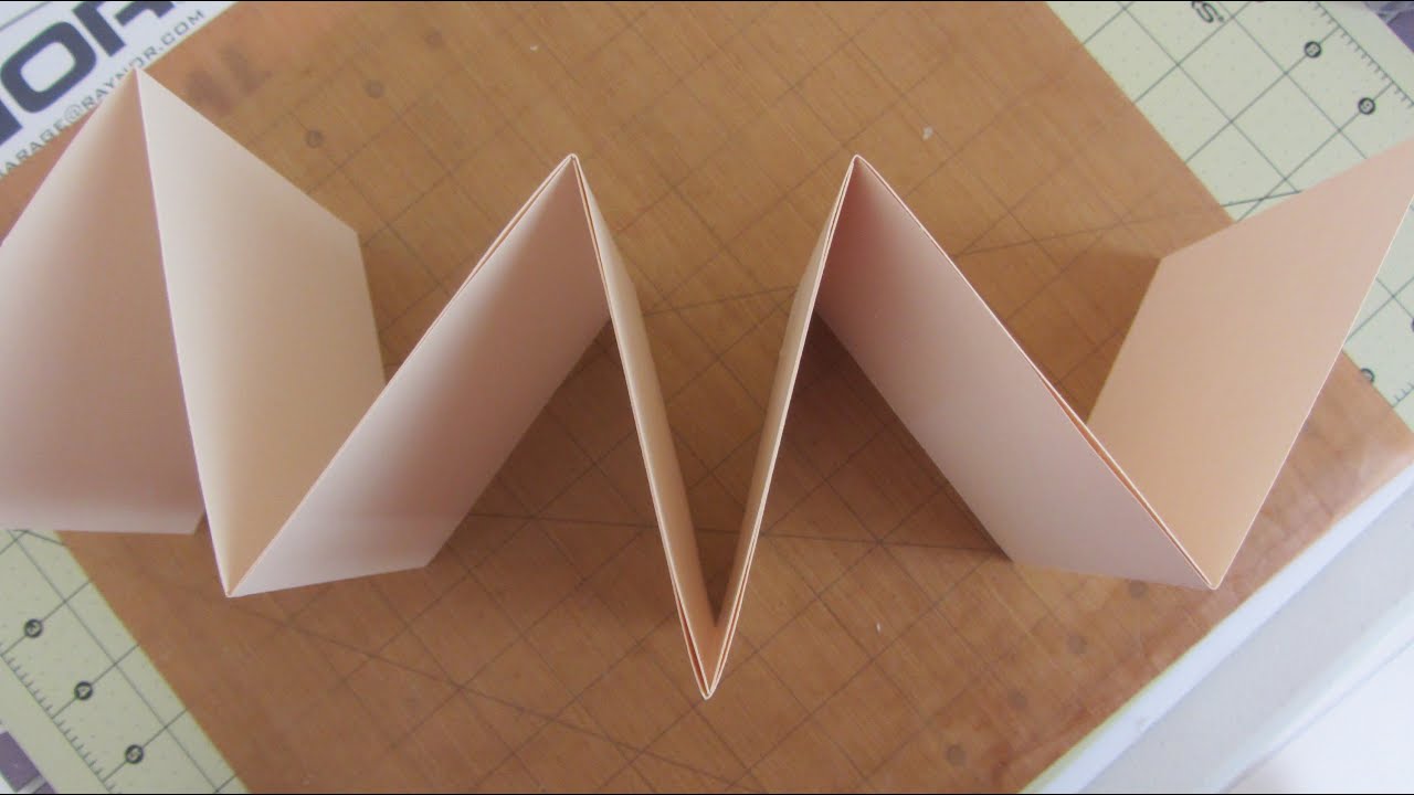 Vídeo tutorial: mini álbum acordeón con papel kraft