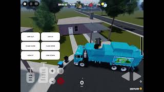 The CGFF company new truck #984 on trash