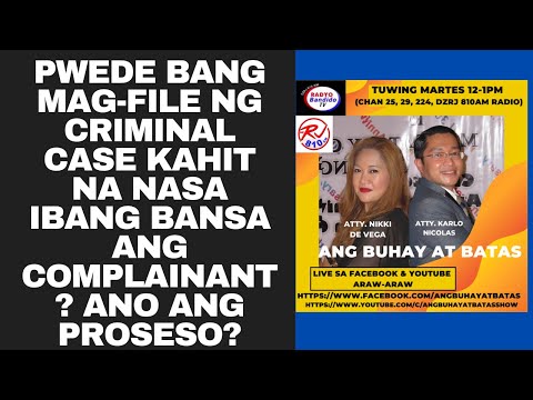Video: Paano Mag-file Ng Isang Reklamo Laban Sa Isang Abugado