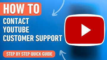 How to Contact the Youtube Customer Support [2024] Easy Tutorial