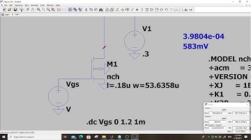 common source amplifier in LTSPCIE
