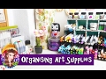 Rearranging and Cleaning My Art Desk and Organising Art Supplies - Artist Vlog Rearranging and Cleaning My Art Desk and Organising Art Supplies - Artist Vlog