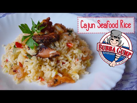 Bubba Gump's Cajun Shrimp & Octopus Rice Recipe | Easy Cheesy