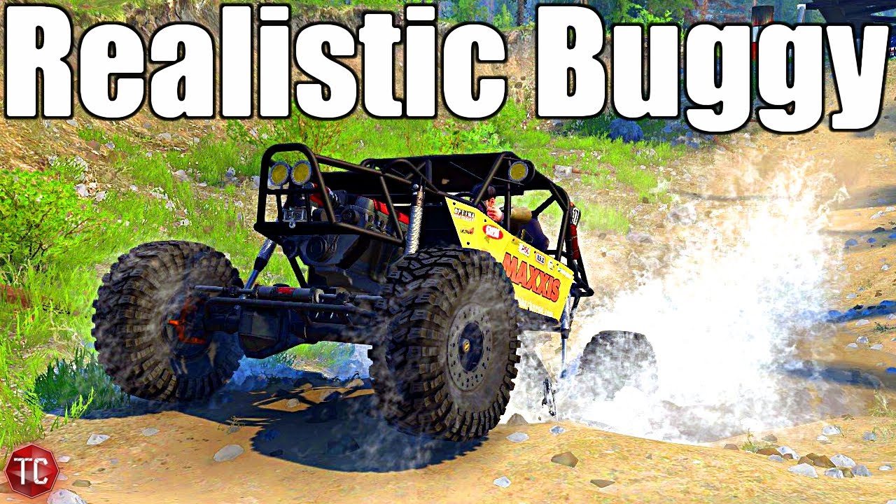 SpinTires MudRunner: NEW Realistic Ultra 4 Buggy! SID is BACK!!