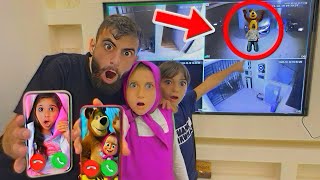 انقذت ايمن تيوبر من الدب الشرير واتصلت على ماشا وشافا والصدمة ... | ( اتحداك تكمل الفيديو كامل .)