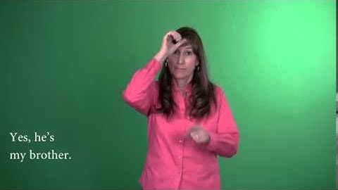 Sign Language - Level 1: Simple Affirmative Sentences with Head Nodding