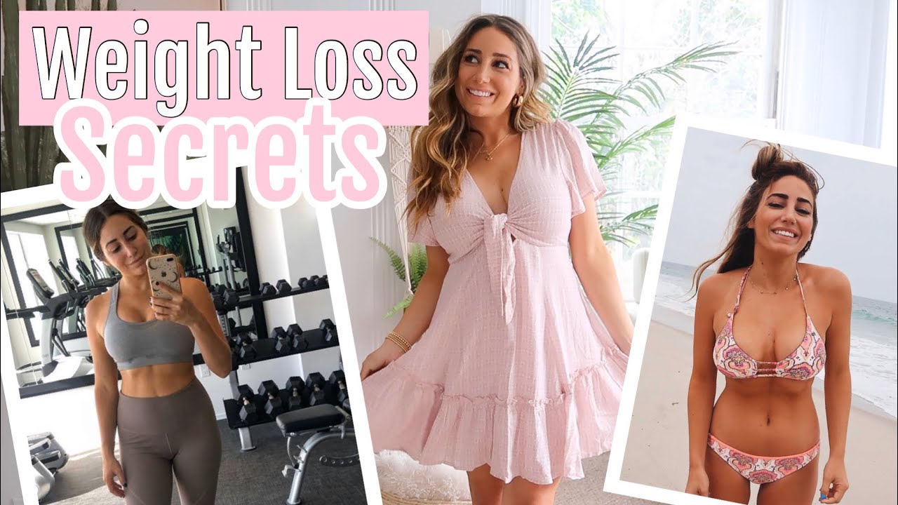 MY 3 WEIGHT LOSS SECRETS// How to get fit