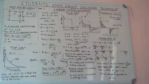 ELECTRONIC CIRCUITS MODULE 1 SIMPLE  RECAP OF LINEAR WAVE SHAPING PART 2