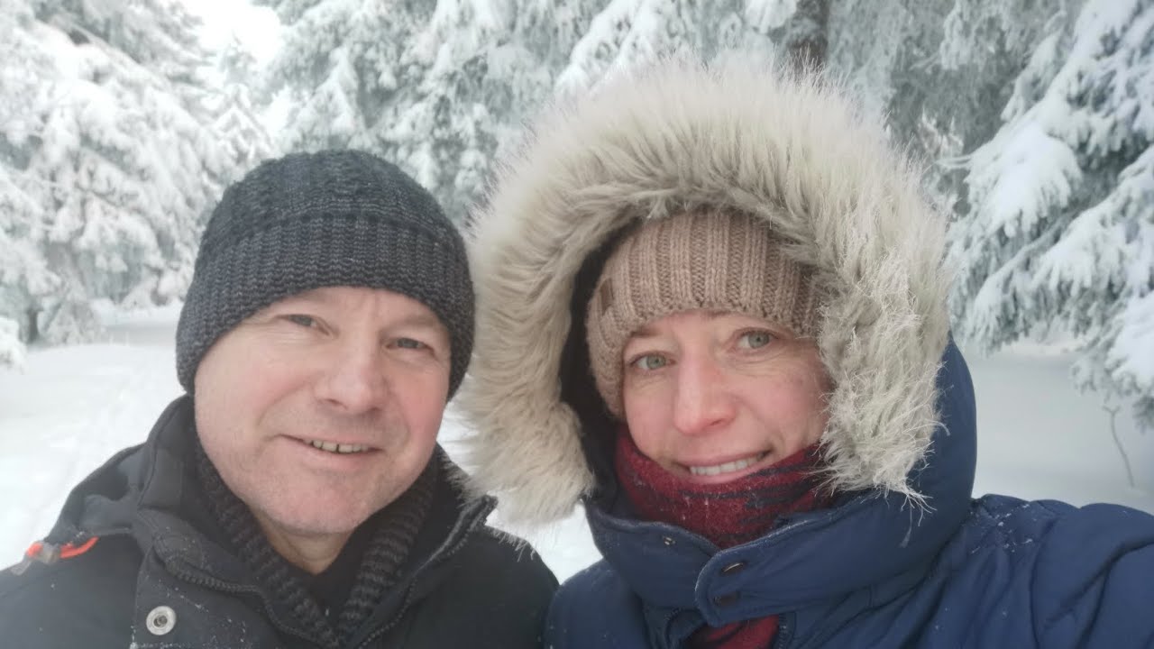 Влог: зимняя прогулка по Чехии 