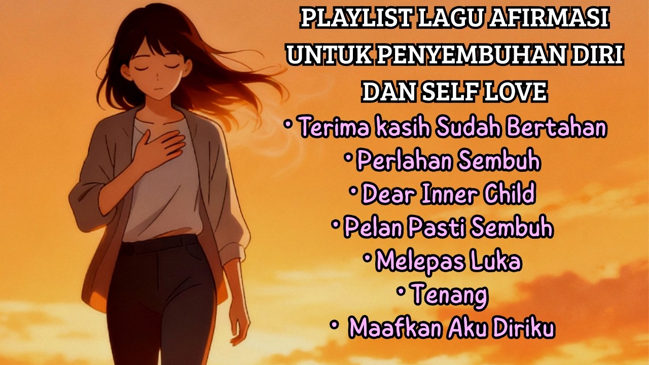 Lagu Afirmasi Positif untuk Ketenangan Batin, Menyembuhkan Emosi & Pikiran,Self Healing Indonesia 14
