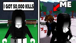 Pretended To Be a Noob And Humbled the Toxic EGIRL... 💀 (The Strongest Battlegrounds)