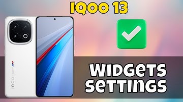 Add Widgets to Home Screen IQOO 13 || How to add widgets || Widgets settings  #iqoo13